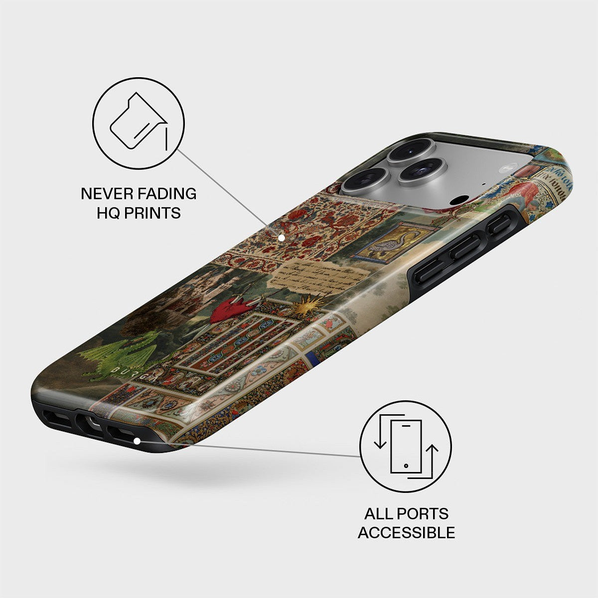 Burga iPhone 17 Pro Deksel Tough MagSafe Oath