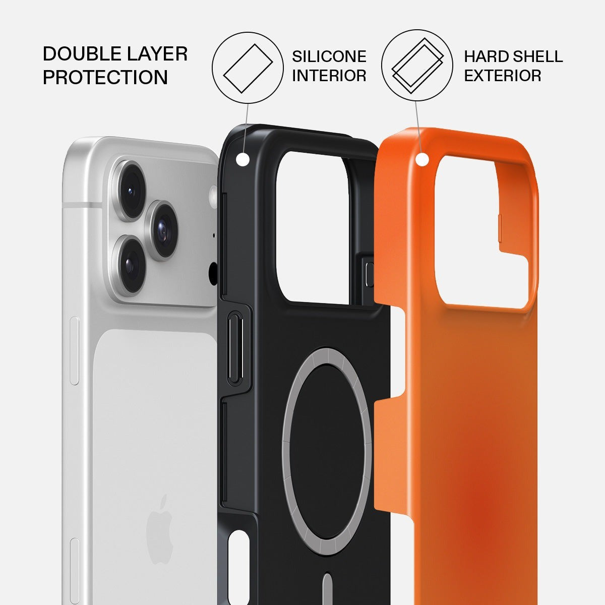Burga iPhone 18 Pro Max Deksel Tough MagSafe Flare