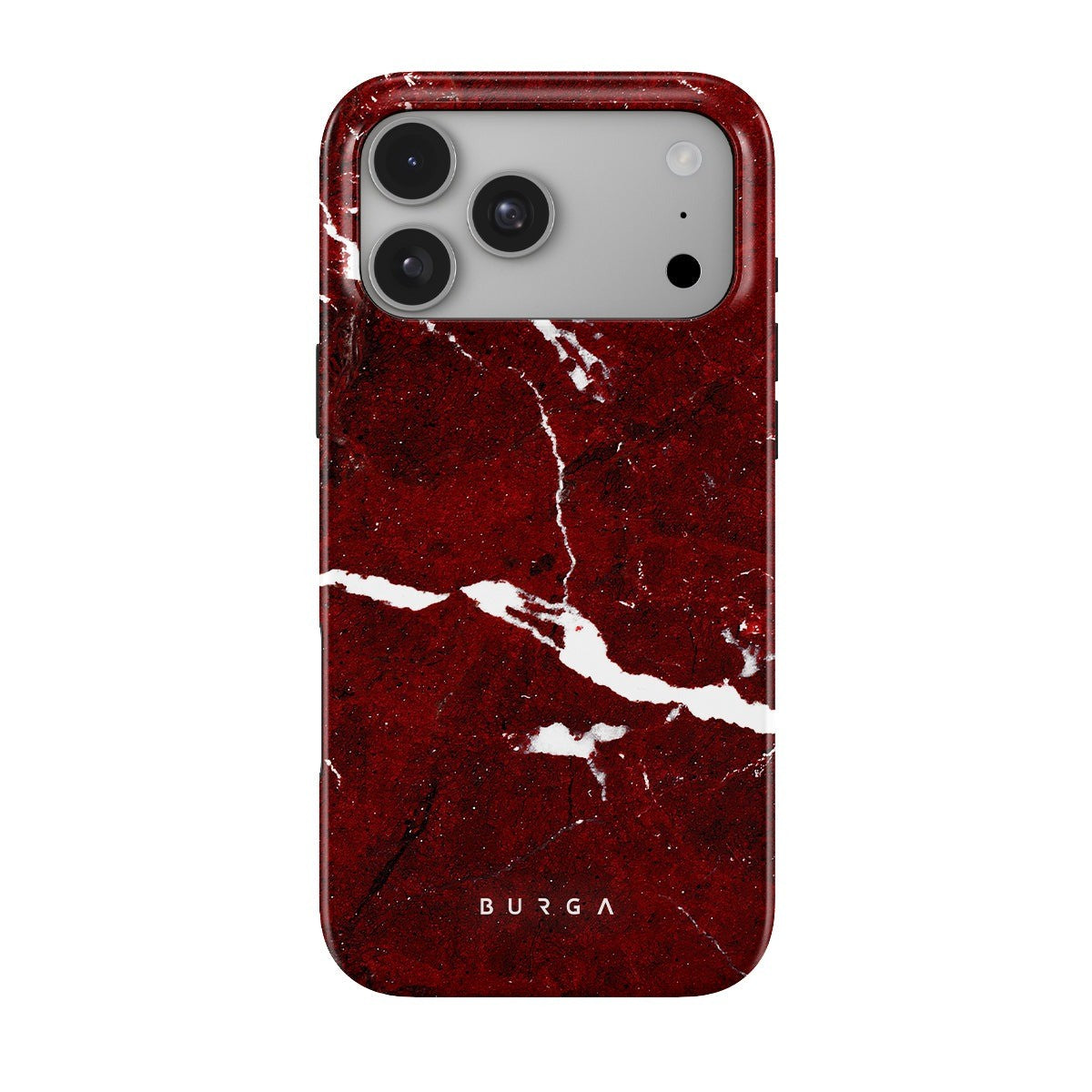 Burga iPhone 18 Pro Max Deksel Tough MagSafe Iconic Red Ruby
