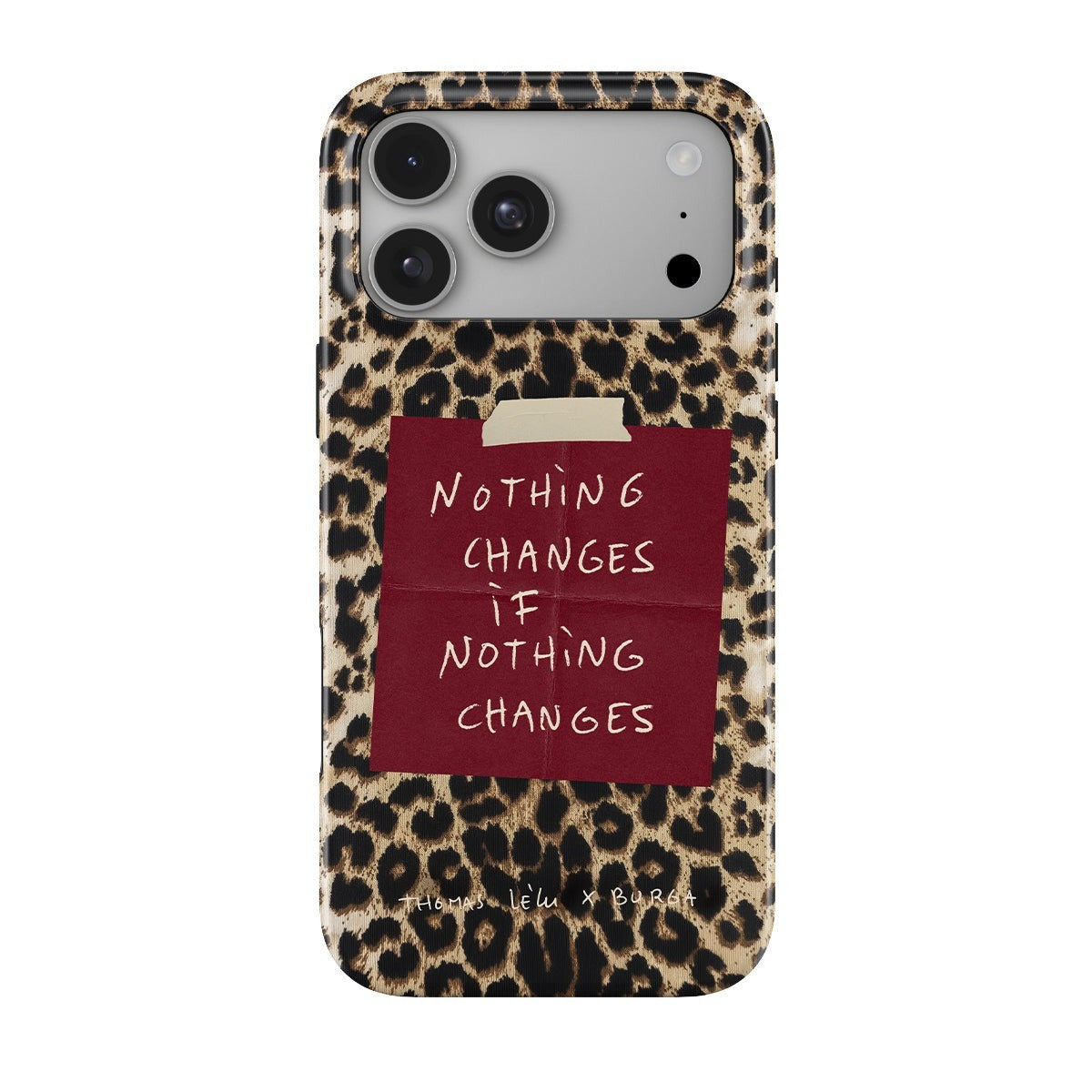 Burga iPhone 18 Pro Max Deksel Tough MagSafe Nothing Changes