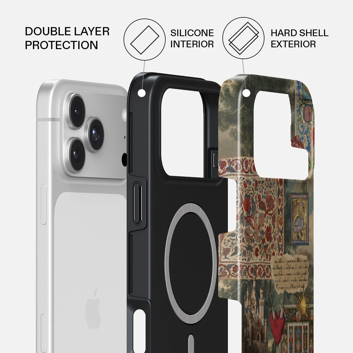 Burga iPhone 18 Pro Max Deksel Tough MagSafe Oath