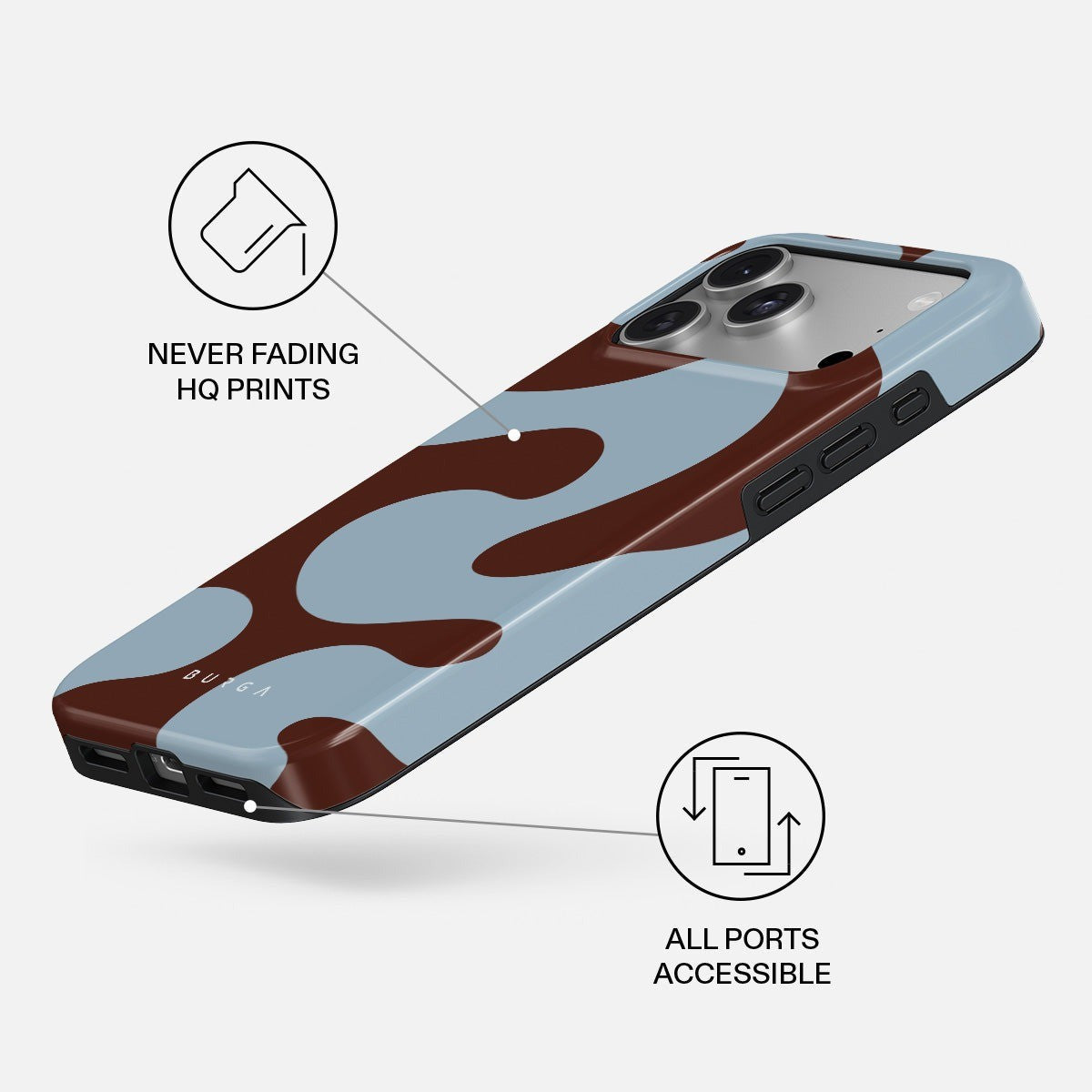 Burga iPhone 18 Pro Deksel Tough MagSafe Core