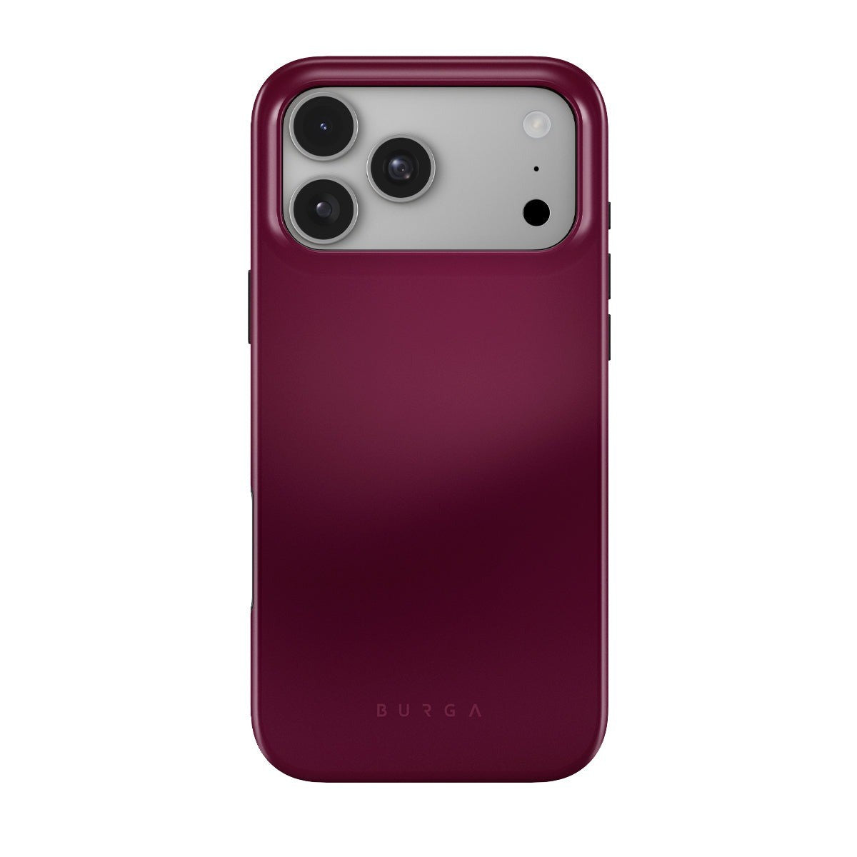 Burga iPhone 18 Pro Deksel Tough MagSafe Dark Cherry