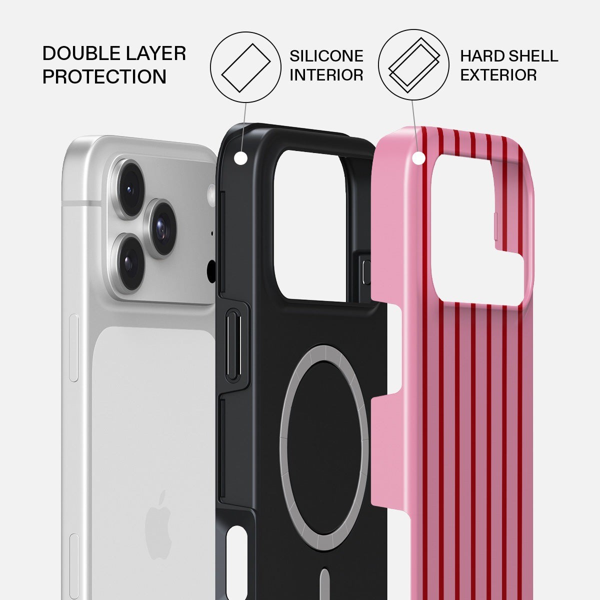 Burga iPhone 18 Pro Deksel Tough MagSafe Favorite Bikini