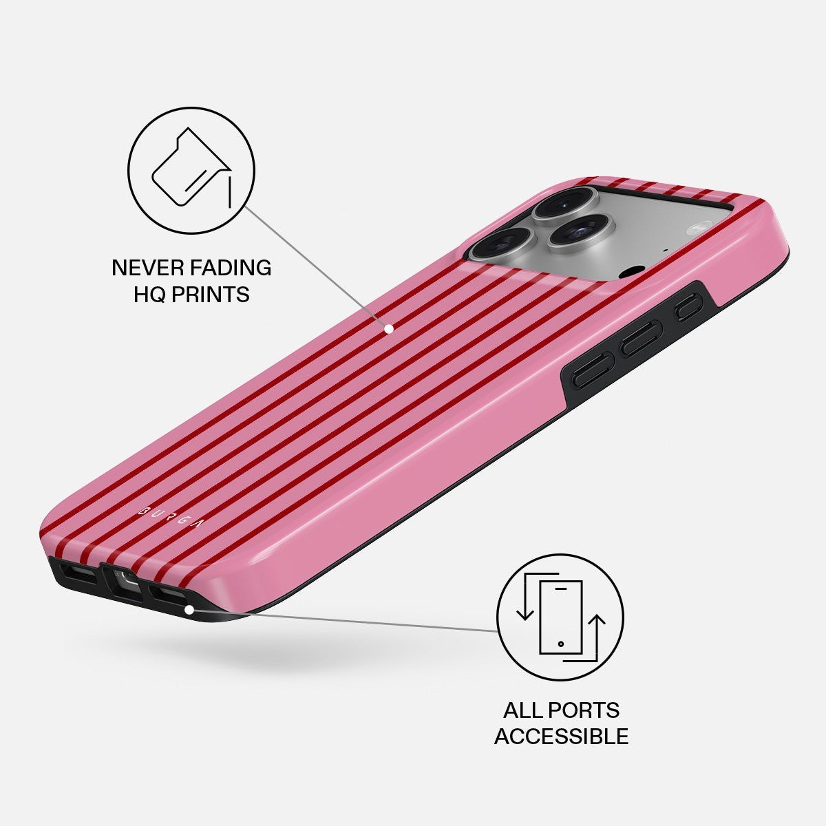 Burga iPhone 18 Pro Deksel Tough MagSafe Favorite Bikini