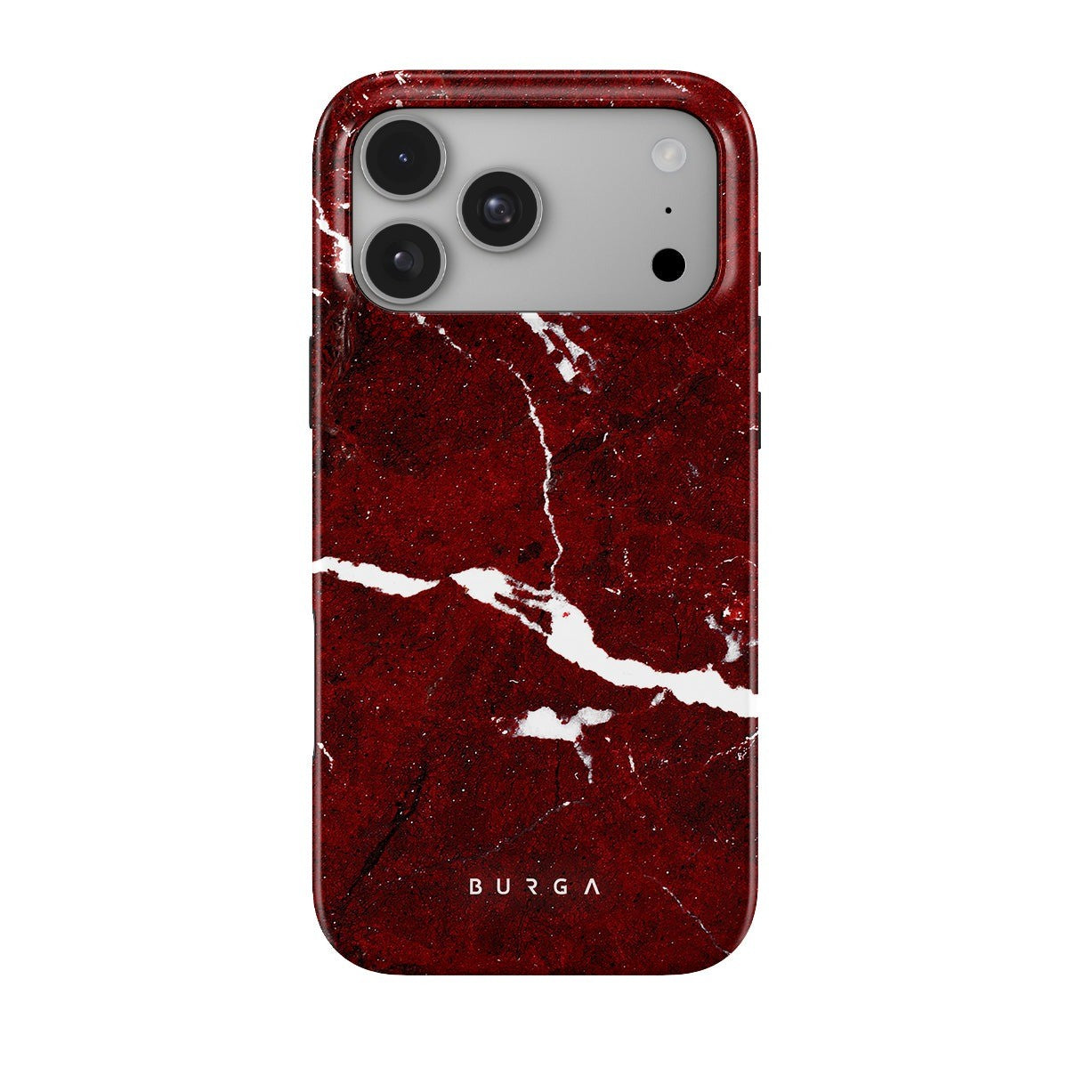 Burga iPhone 18 Pro Deksel Tough MagSafe Iconic Red Ruby