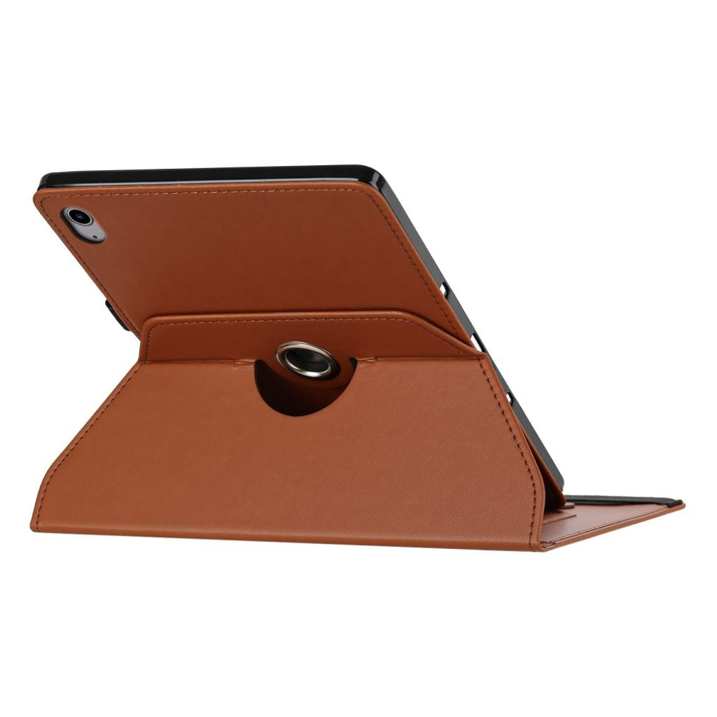 Samsung Galaxy Tab S12 Plus Etui 360 Grader Vridbar Brun
