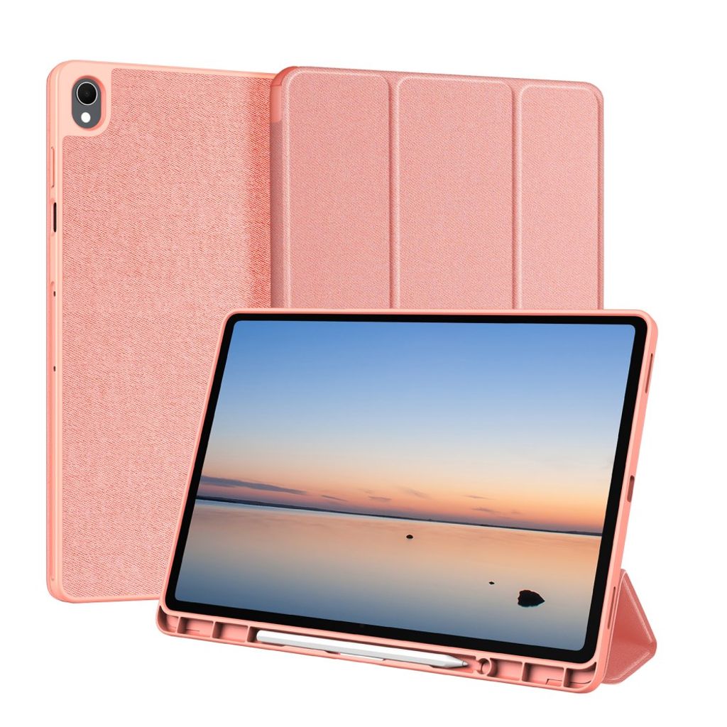 Dux Ducis Samsung Galaxy Tab S12 Plus Etui DOMO Series Rosa