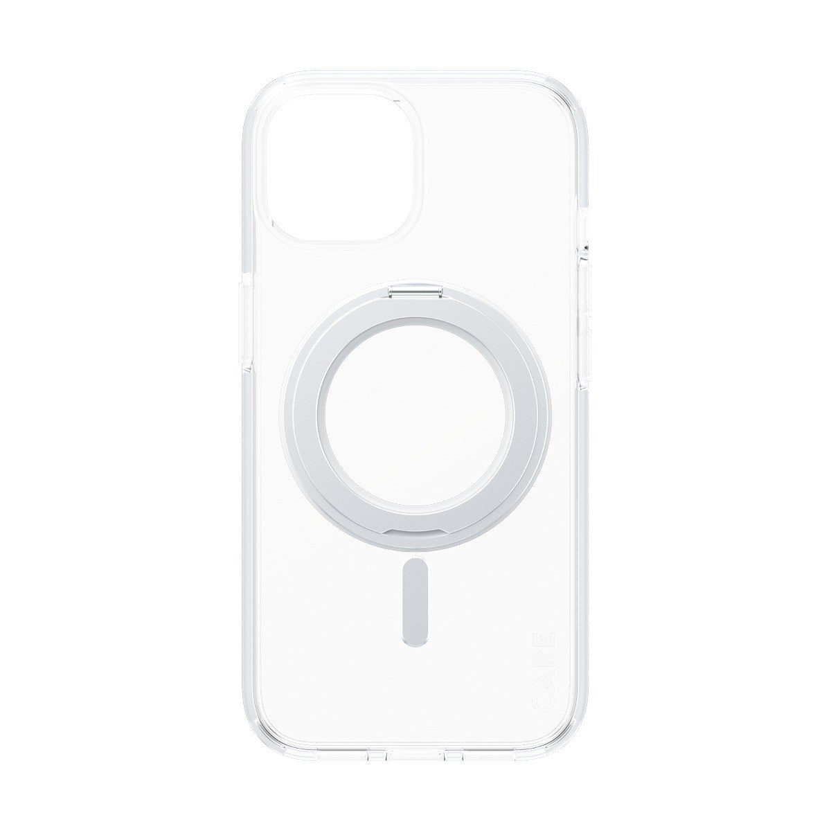 CARE by PanzerGlass iPhone 15 Deksel Kickstand MagSafe Klar
