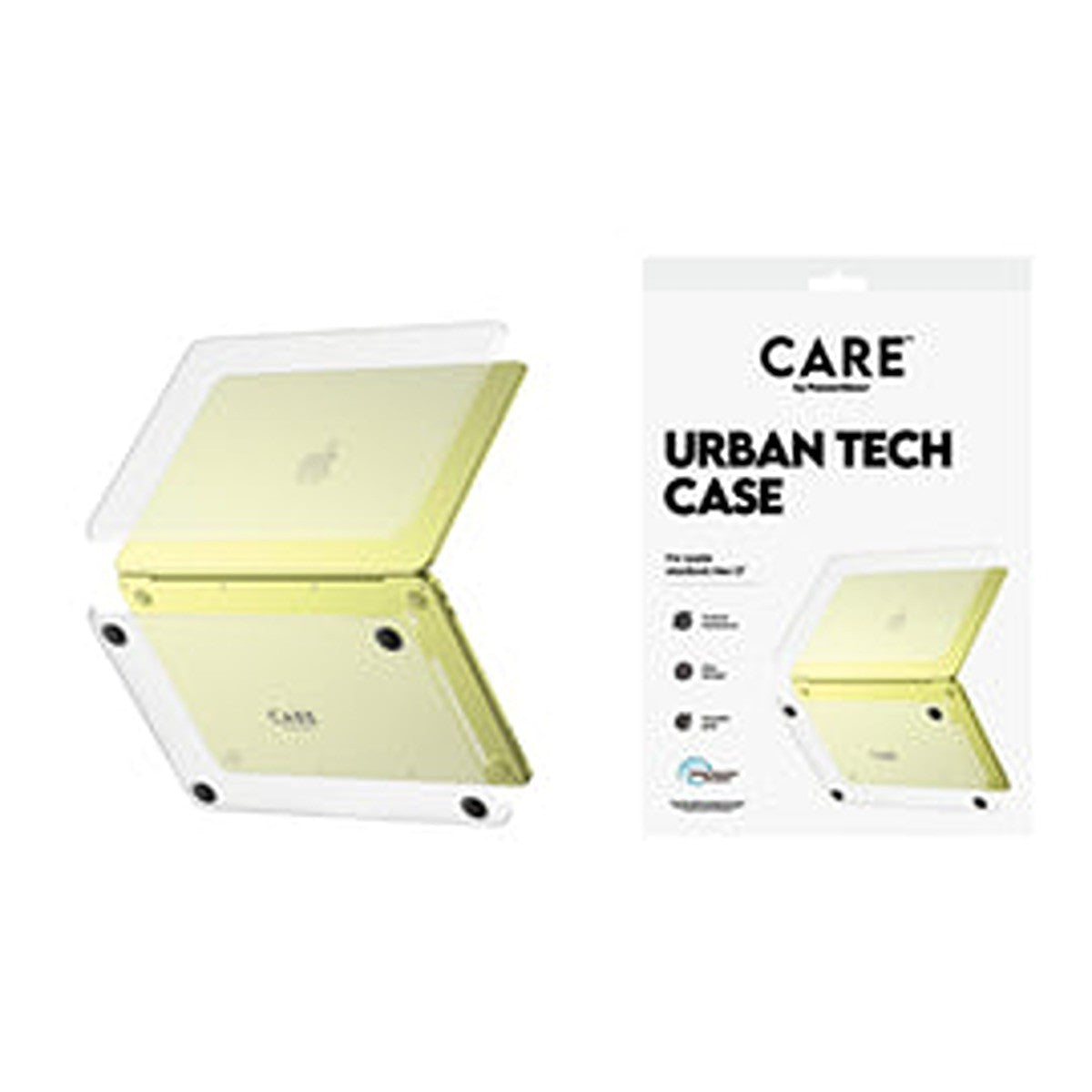 CARE by PanzerGlass MacBook Neo 13 Deksel Urban Tech Klar