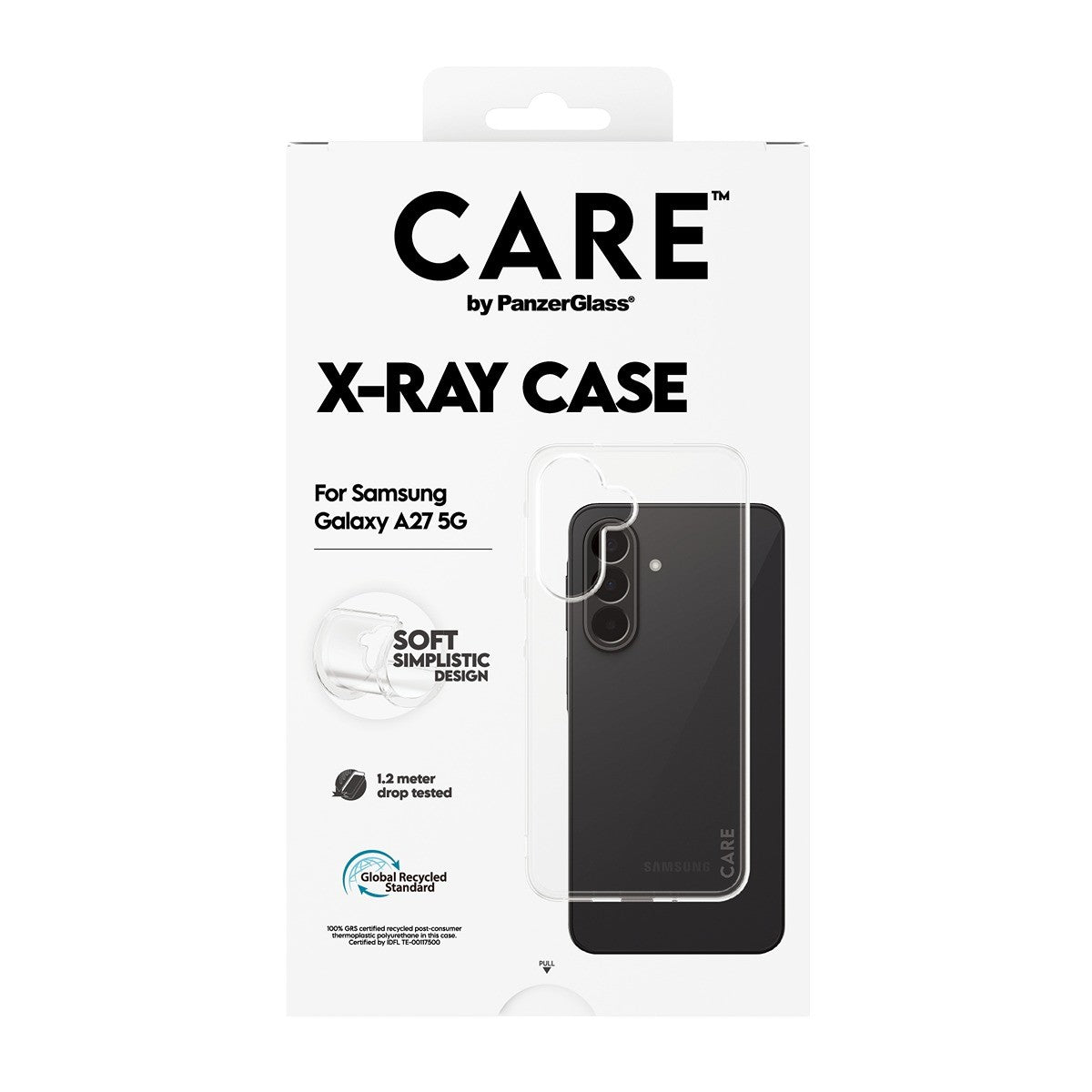 CARE by PanzerGlass Samsung Galaxy A27 Deksel X-Ray Klar