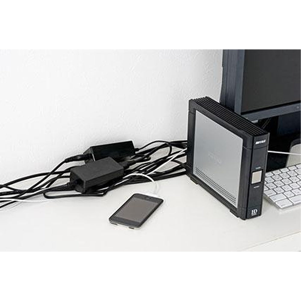 Bluelounge Cablebox Mini Kabelboks Svart