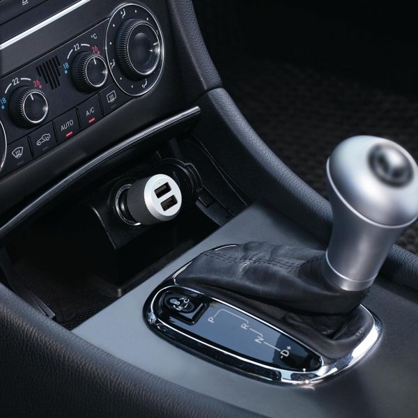Just Mobile Billader USB Highway Max Svart Sølv