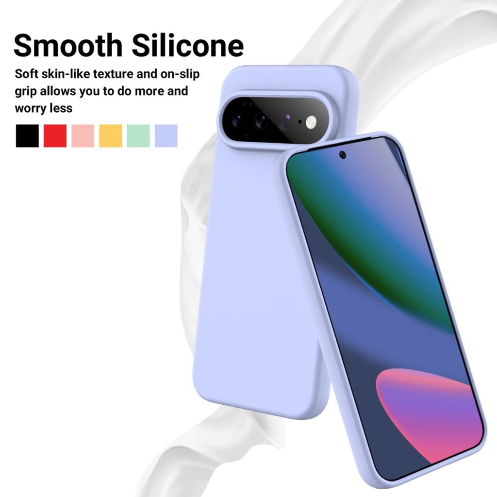Google Pixel 11 Pro XL Deksel med Strap Silikon Lilla