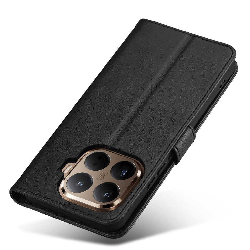 Lc.Imeeke Xiaomi 17T Pro Etui med Kortlomme Stativfunksjon Svart