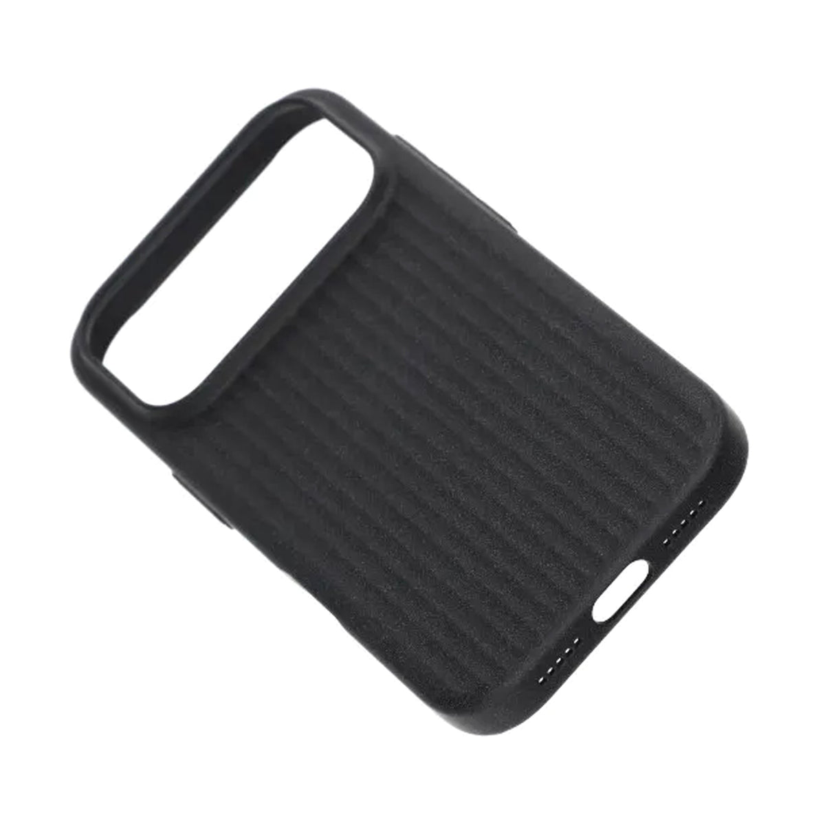 iPhone 17 Pro Max Deksel Korrugert MagSafe Svart