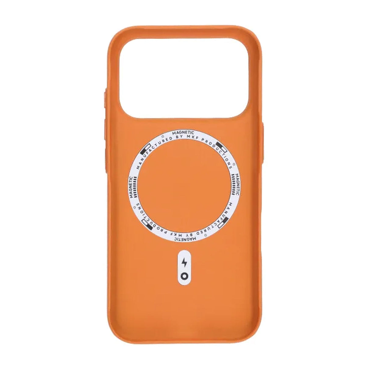 iPhone 17 Pro Max Deksel Korrugert MagSafe Oransje