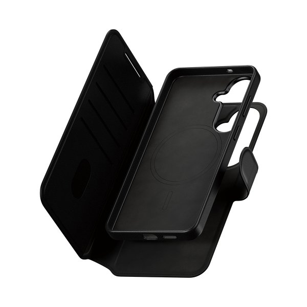 CARE by PanzerGlass Samsung Galaxy S26 Plus Etui Tango Two-in-One Wallet MagSafe Svart