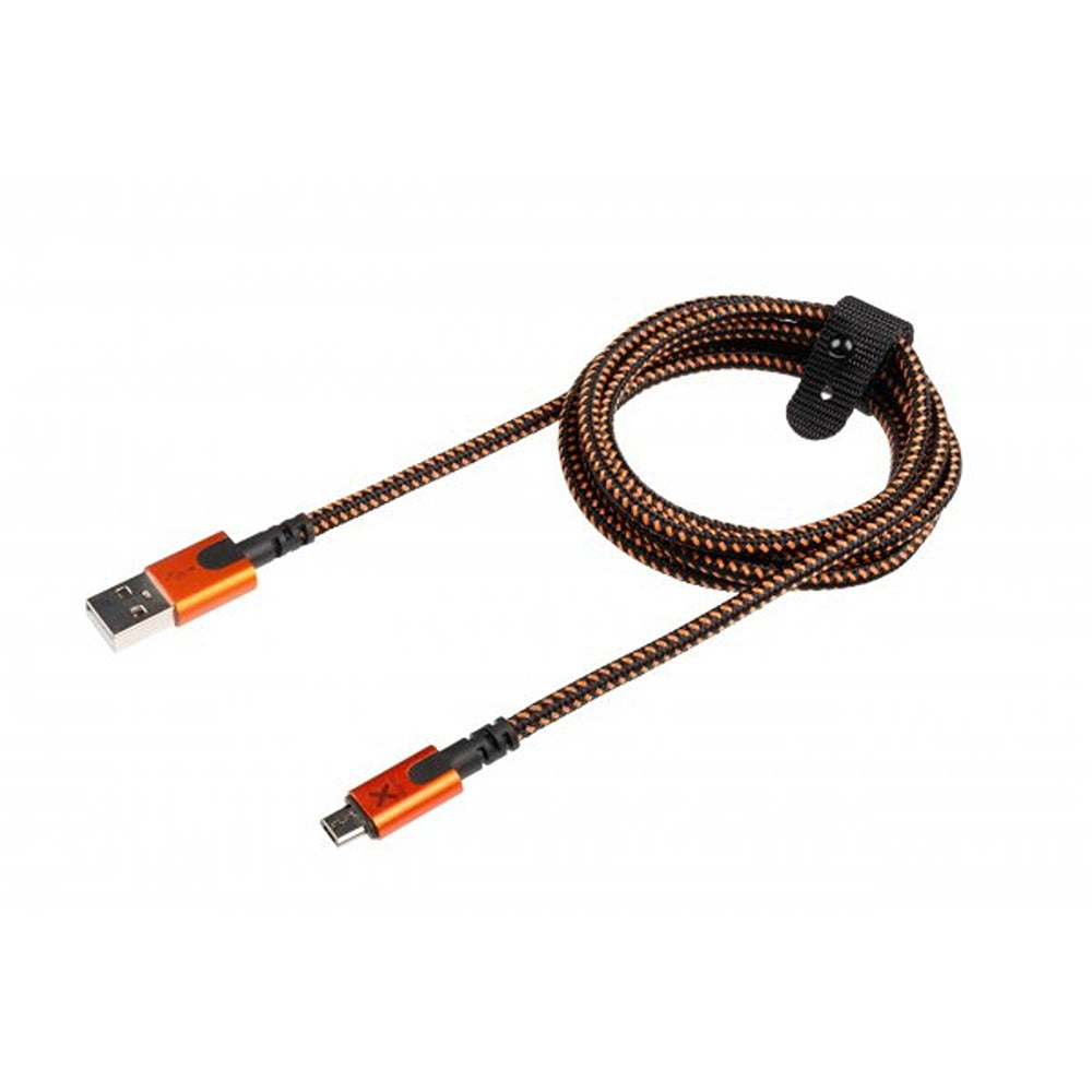 Xtorm Xtreme USB-A to Micro USB Cable 1.5m Svart Oransje