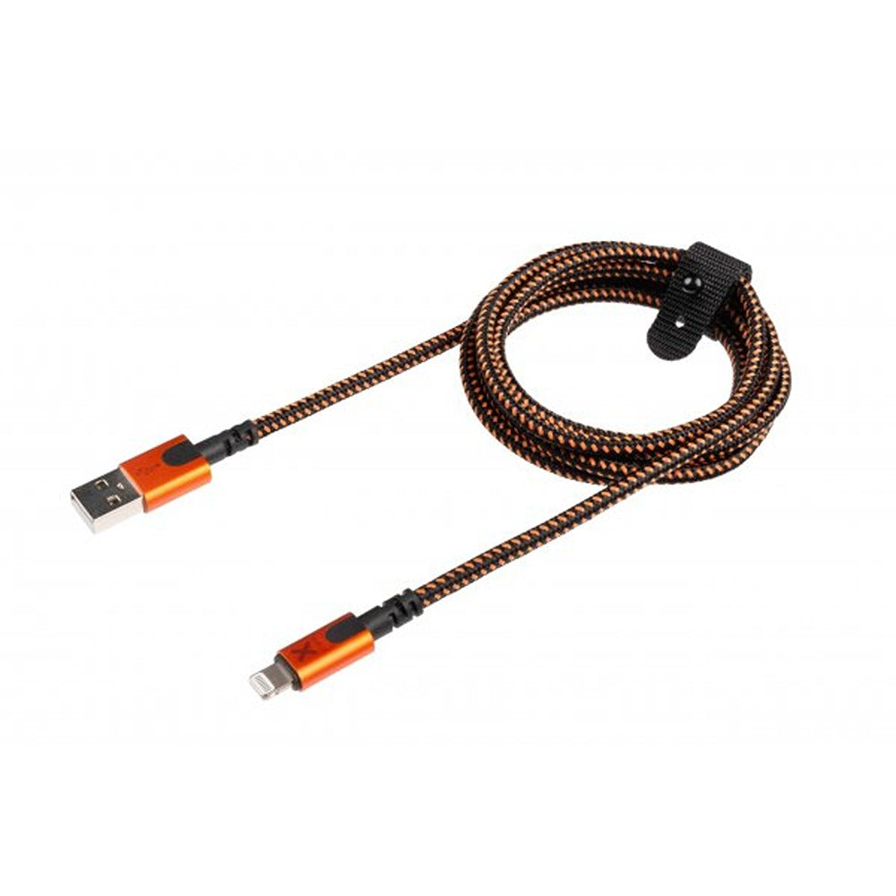 Xtorm Xtreme USB-A to Lightning Cable 1.5m Svart Oransje