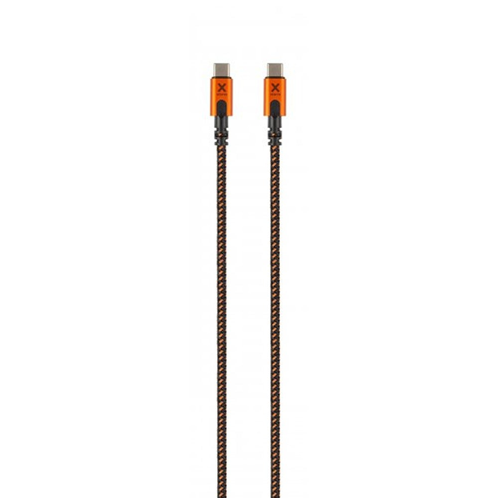 Xtorm Xtreme USB-C to USB-C PD Cable 1.5m Svart Oransje