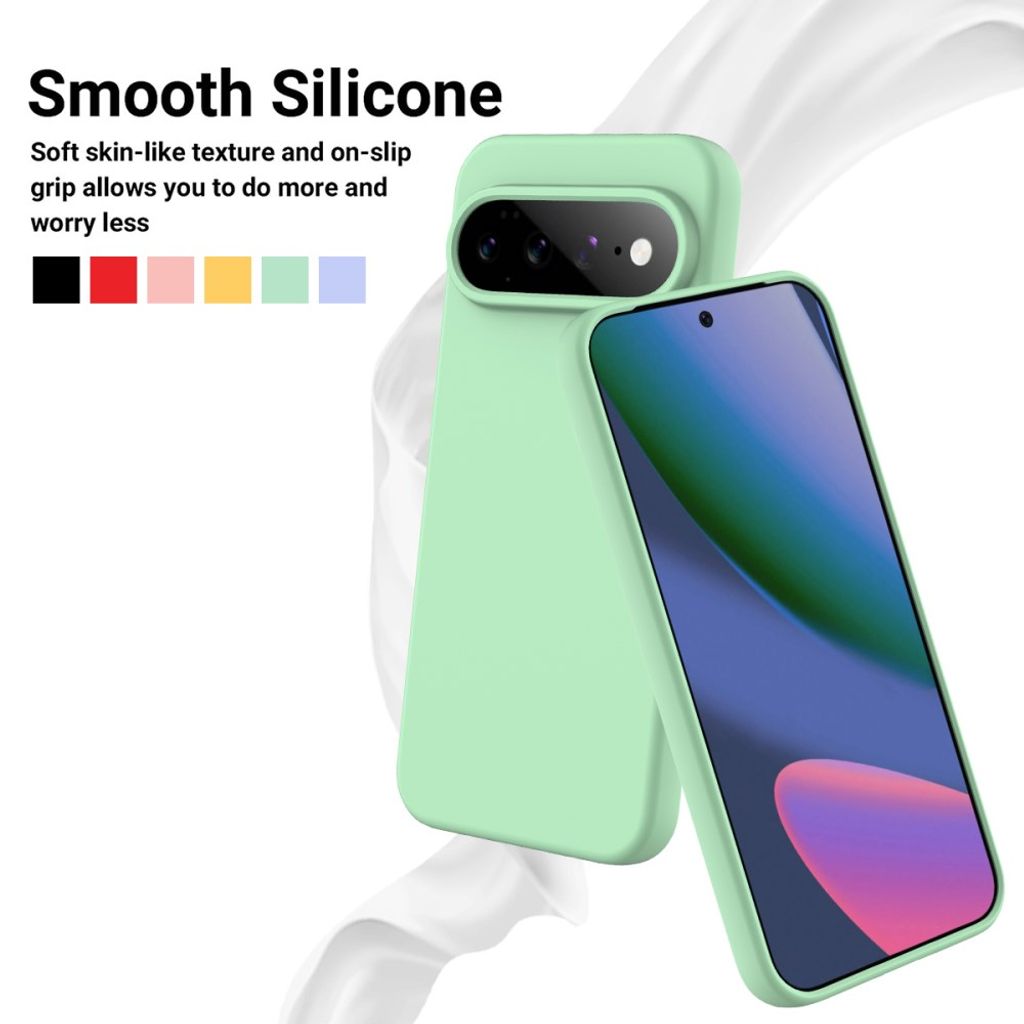 Google Pixel 11 Pro XL Deksel med Strap Silikon Grønn
