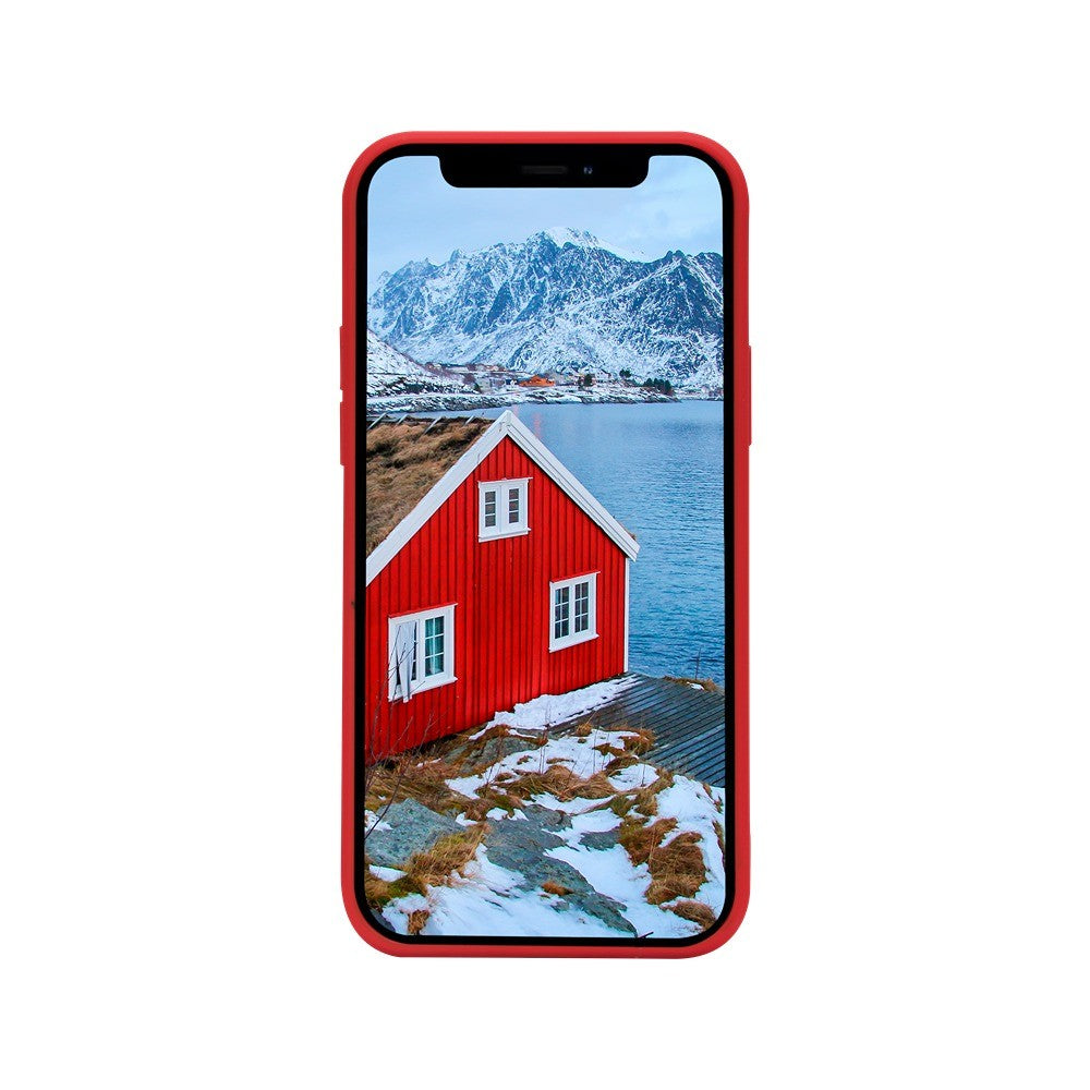 dbramante1928 iPhone 12 Mini Deksel Greenland Candy Red