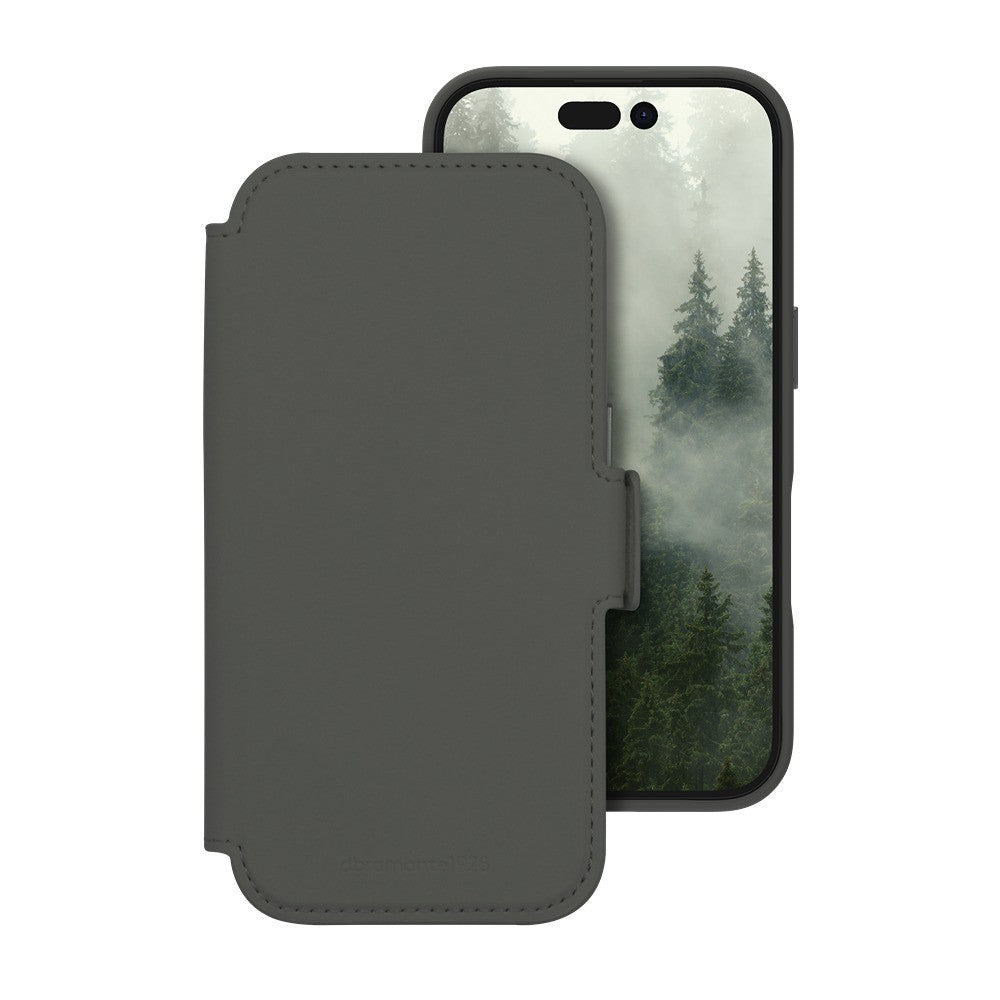 dbramante1928 iPhone 16 Etui Lynge MagSafe ICON Forest Shadow