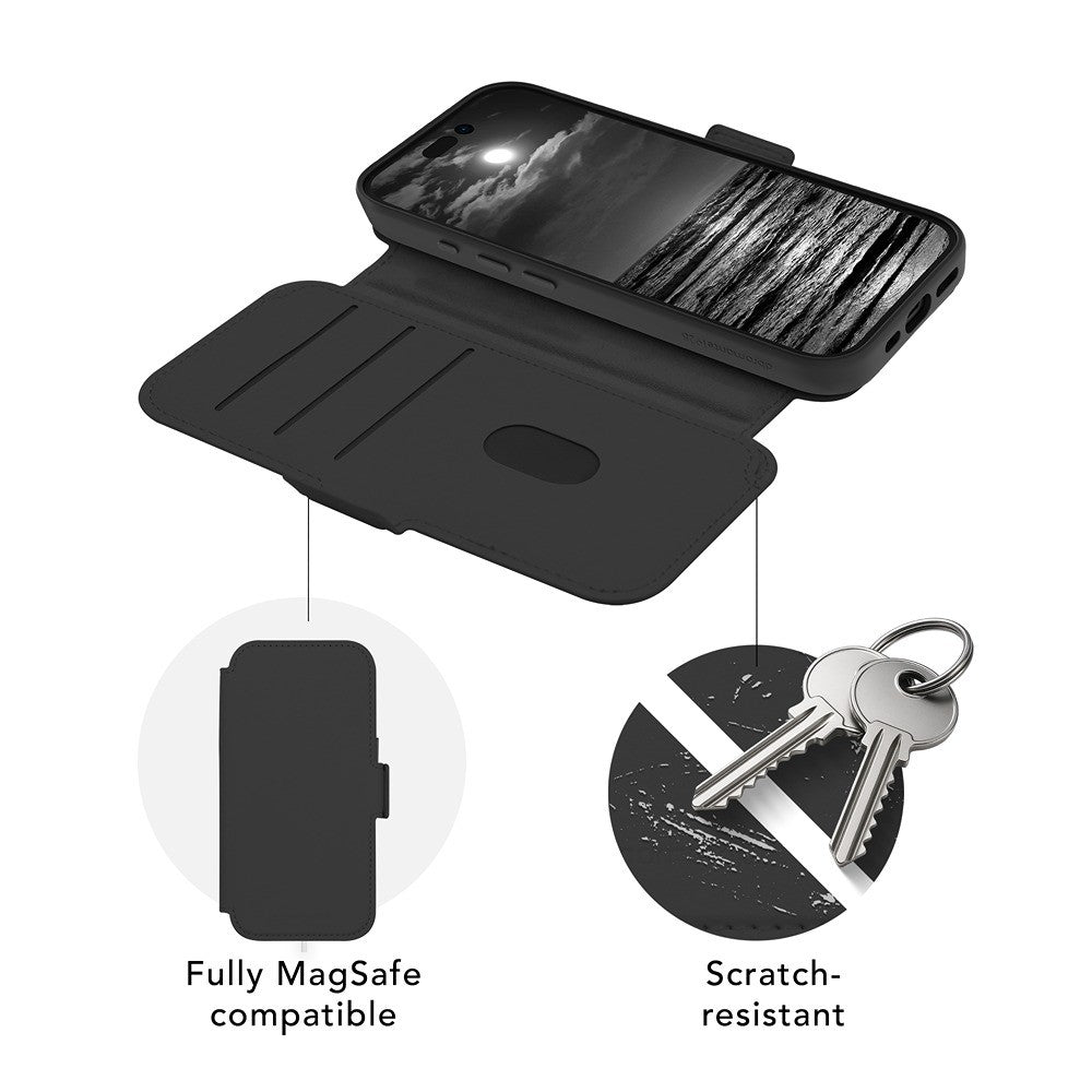 dbramante1928 iPhone 16 Etui Lynge MagSafe ICON Midnight