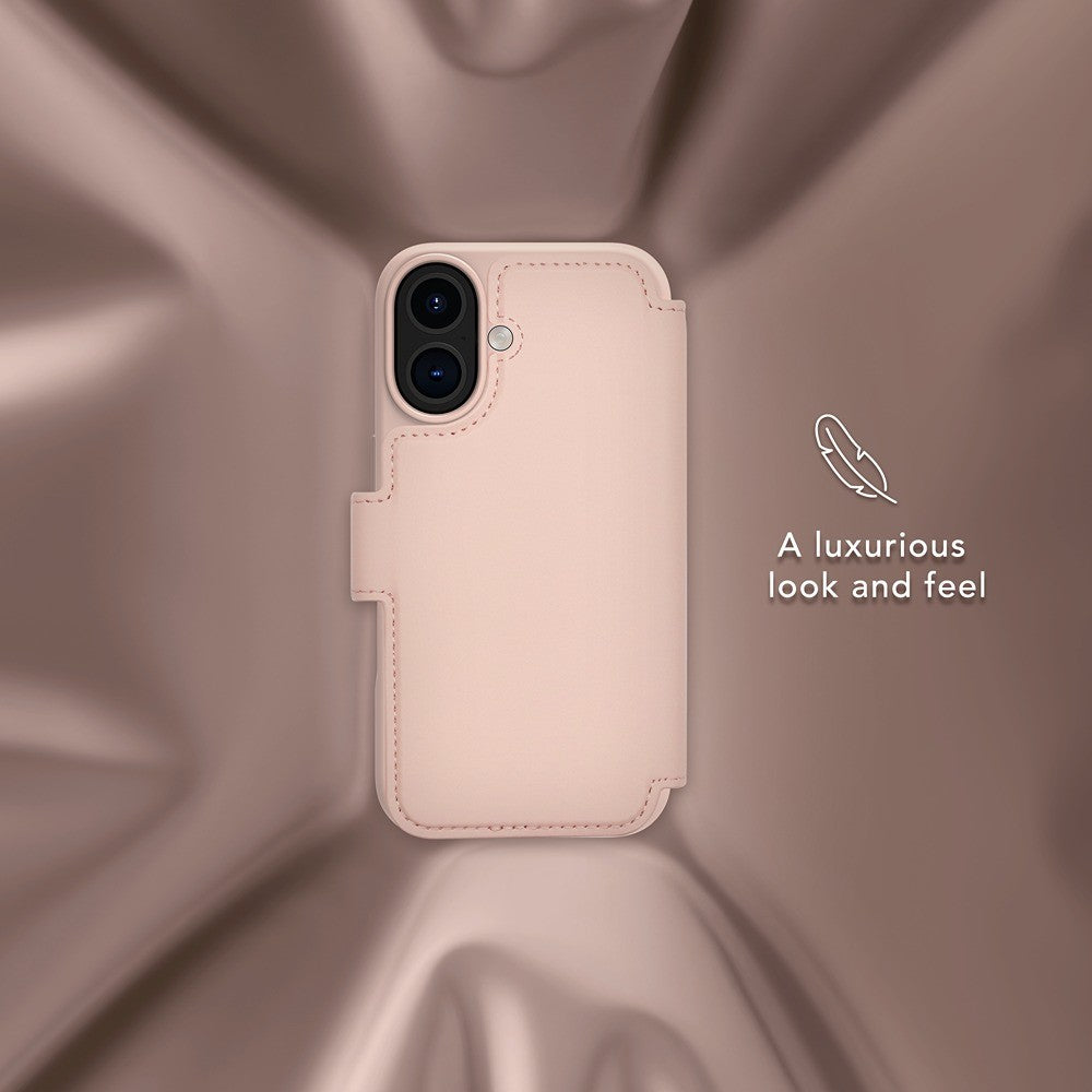 dbramante1928 iPhone 16 Etui Lynge MagSafe ICON Pink Sand