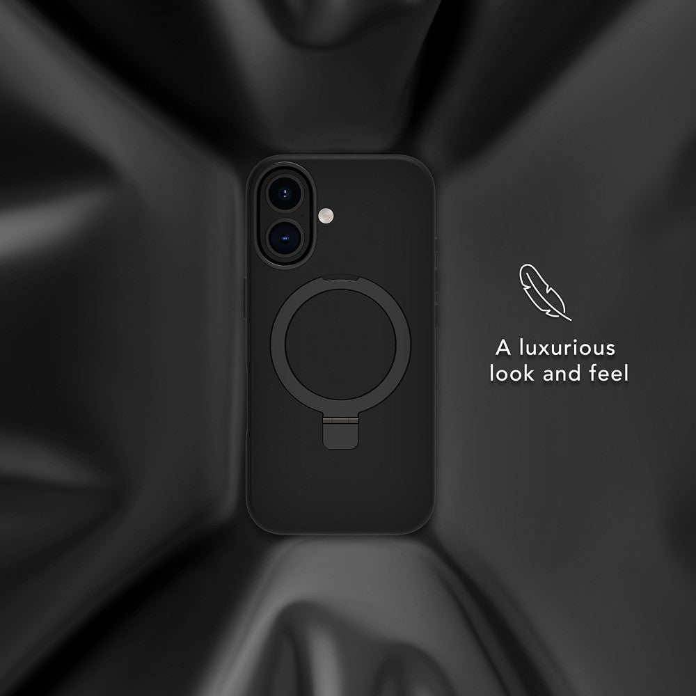 dbramante1928 iPhone 16 Deksel Roskilde MagSafe Kick ICON Midnight