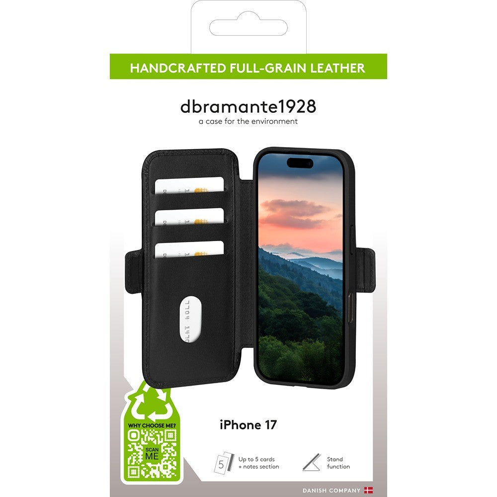 dbramante1928 iPhone 17 Etui Copenhagen Svart