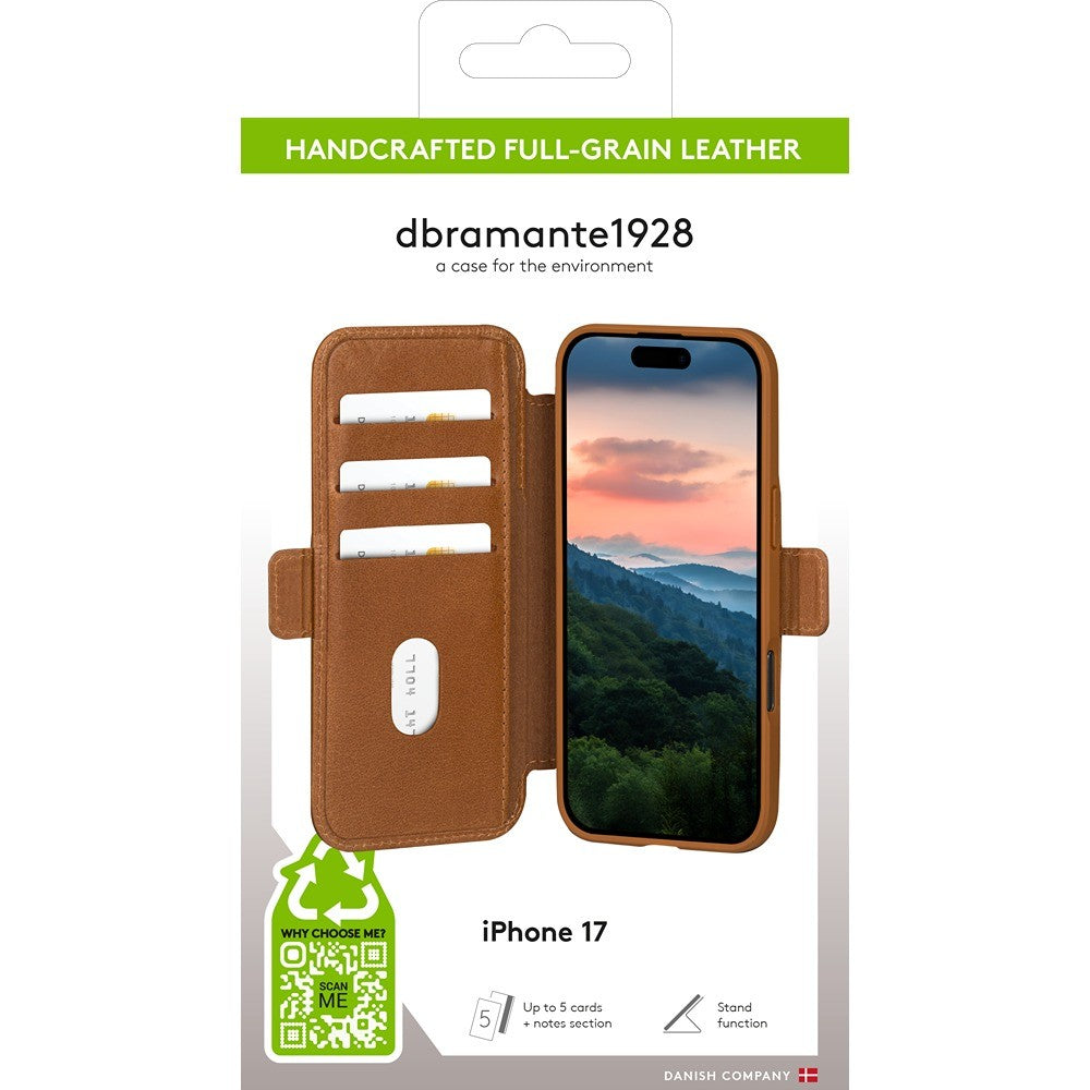 dbramante1928 iPhone 17 Etui Copenhagen Tan