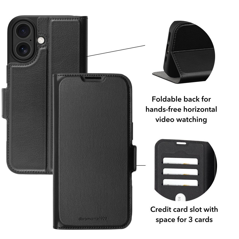 dbramante1928 iPhone 17 Etui Oslo Pro Svart