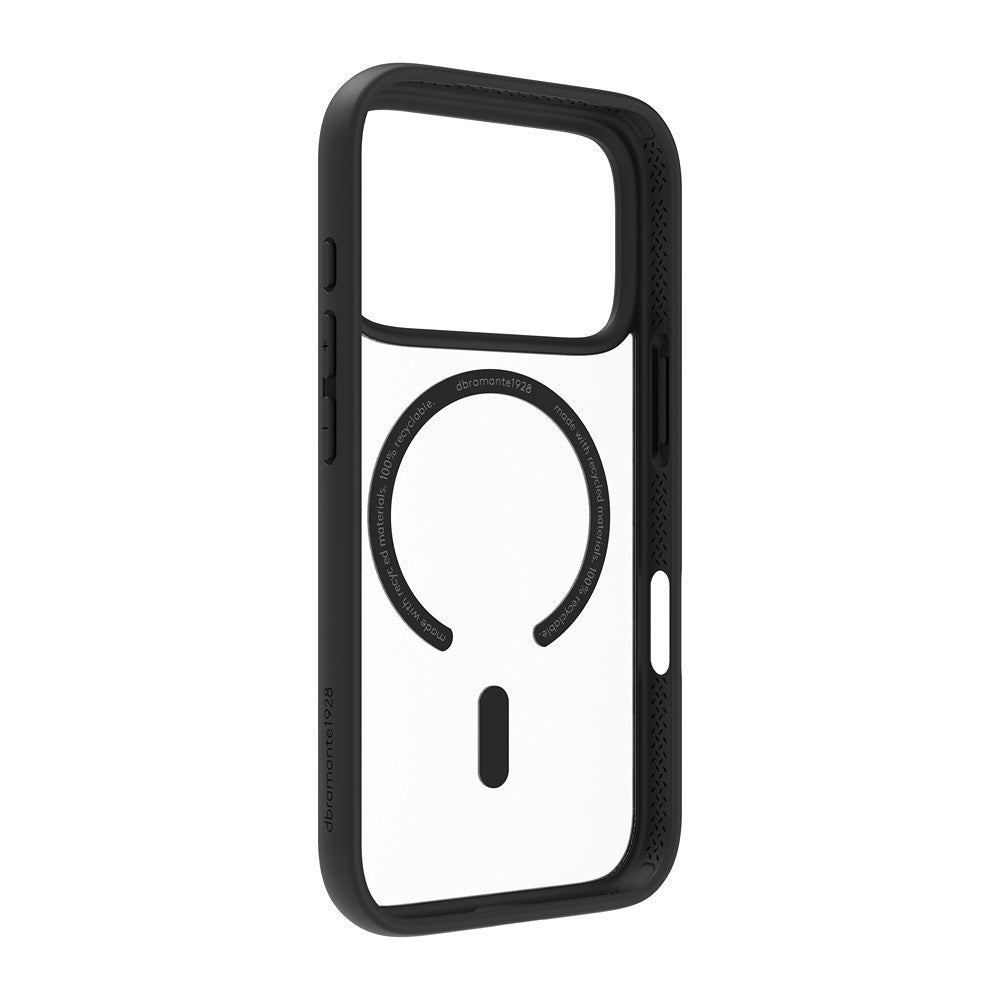 dbramante1928 iPhone 17 Pro/iPhone 18 Pro Deksel Grenen MagSafe Svart