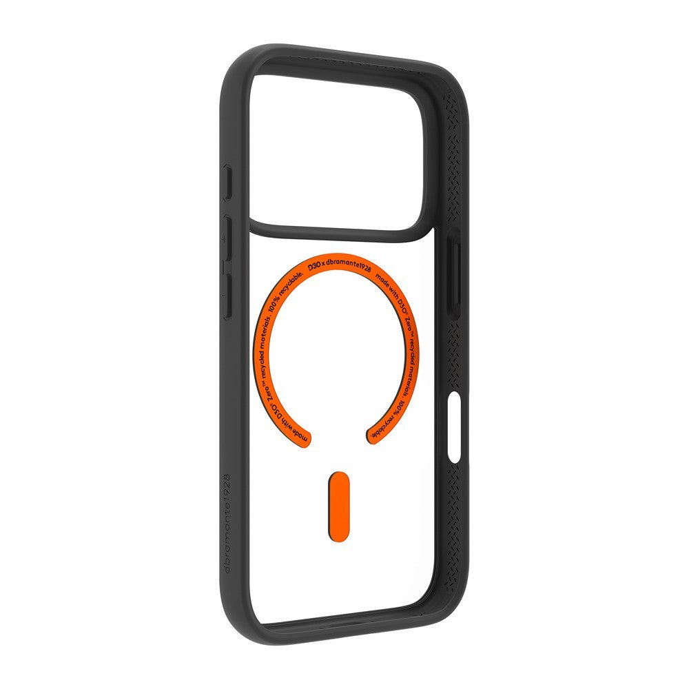 dbramante1928 iPhone 17 Pro/iPhone 18 Pro Deksel Grenen Ultra MagSafe Svart