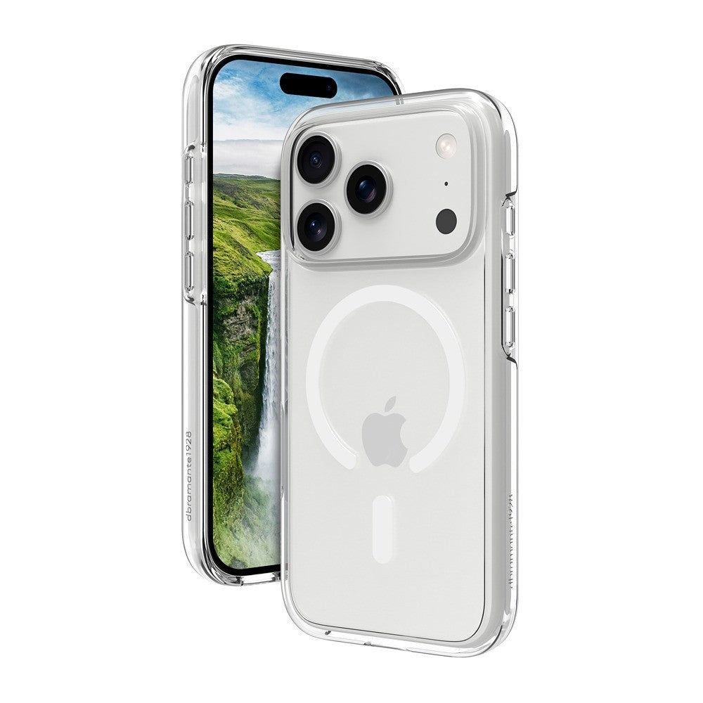 dbramante1928 iPhone 17 Pro/iPhone 18 Pro Deksel Iceland Ultra MagSafe Klar