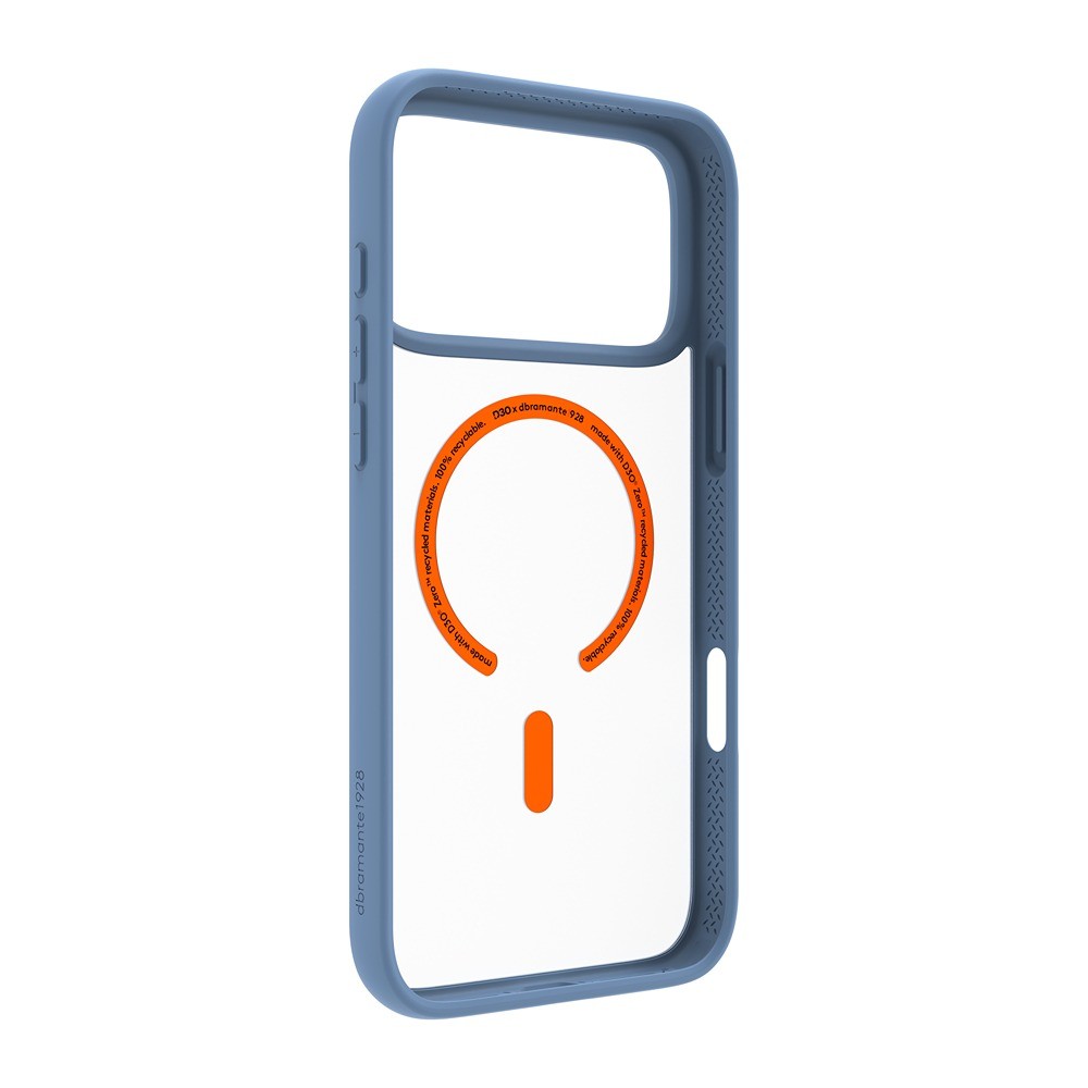 dbramante1928 iPhone 17 Pro Max/iPhone 18 Pro Max Deksel Grenen Ultra MagSafe Blå