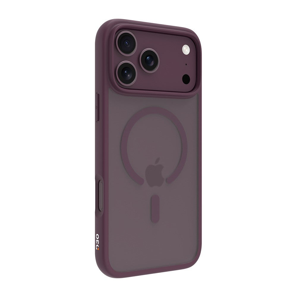 dbramante1928 iPhone 17 Pro Max/iPhone 18 Pro Max Deksel Grenen Ultra MagSafe Burgundy