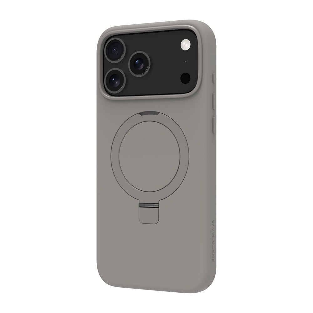 dbramante1928 iPhone 17 Pro Max/iPhone 18 Pro Max Deksel Roskilde MagSafe Kick ICON River Stone