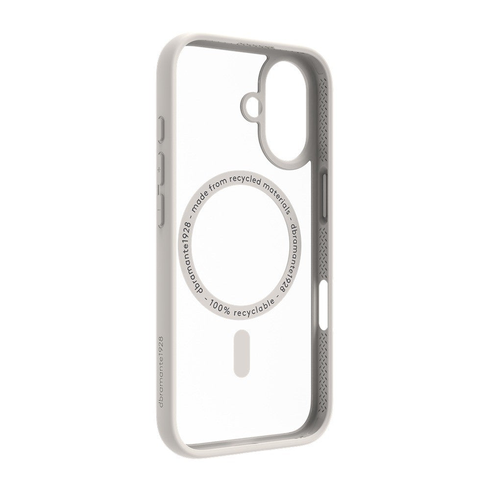 dbramante1928 iPhone 17 Deksel Grenen MagSafe Hvit