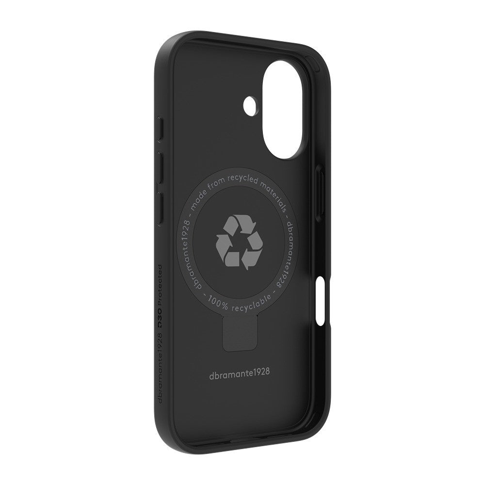 dbramante1928 iPhone 17 Deksel Iceland Ultra MagSafe Kick Svart