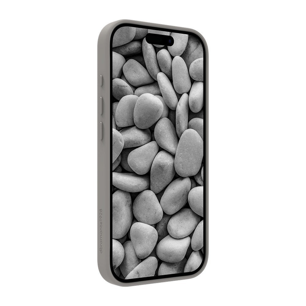 dbramante1928 iPhone 17 Deksel Roskilde MagSafe Kick ICON River Stone