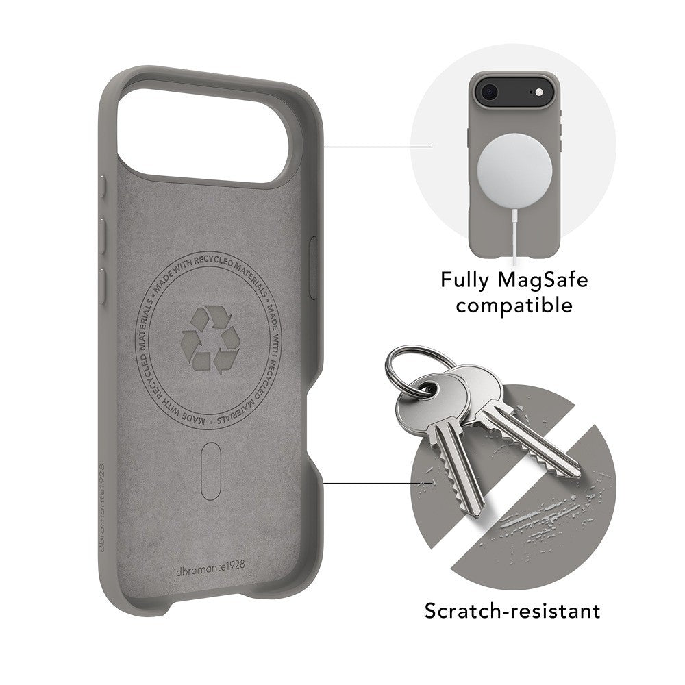 dbramante1928 iPhone Air Deksel Roskilde MagSafe ICON River Stone
