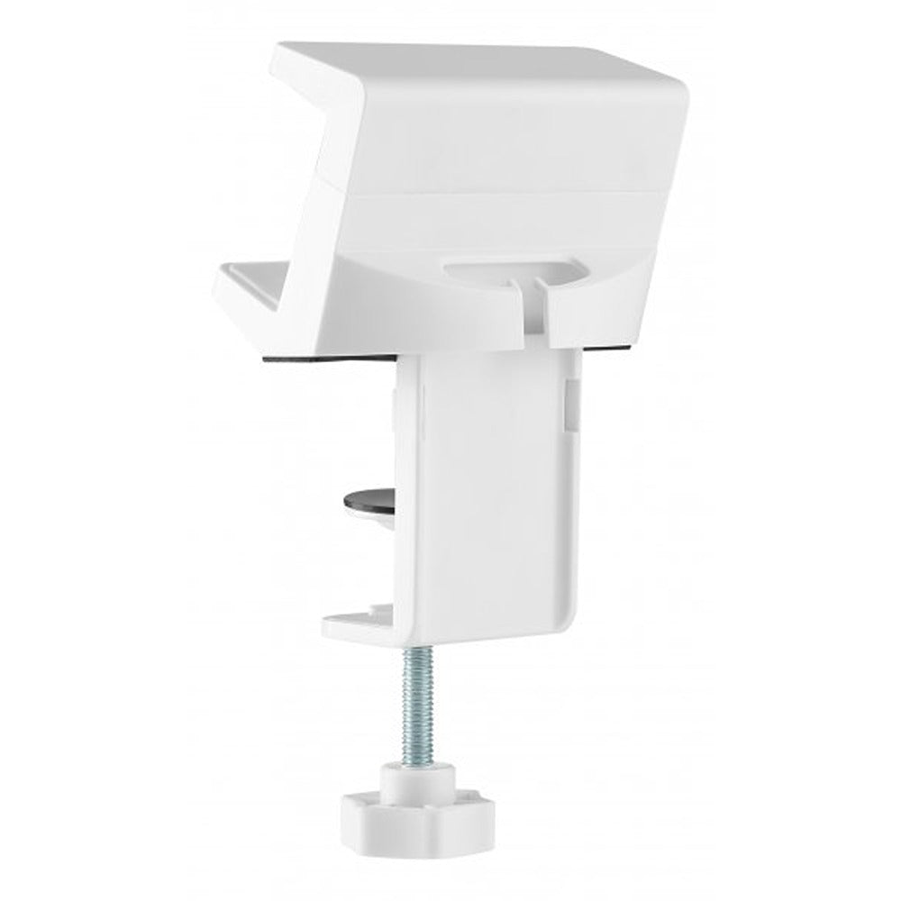 Deltaco OFFICE Clamp-on power strip holder for desk