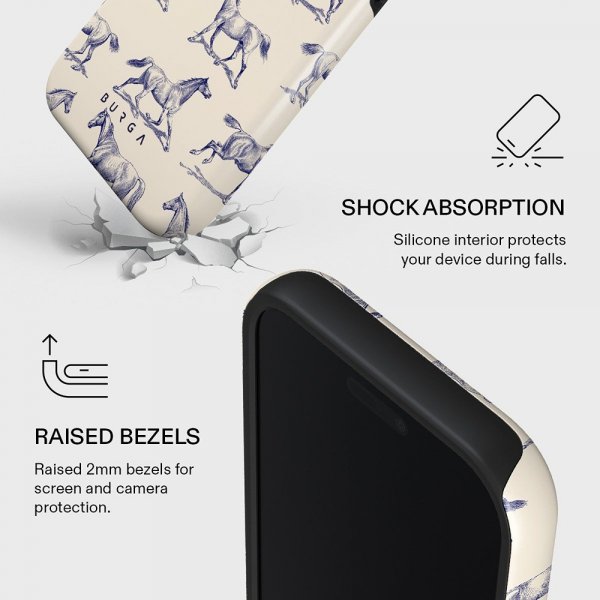 Burga iPhone 17 Pro Deksel Tough MagSafe Derby Race