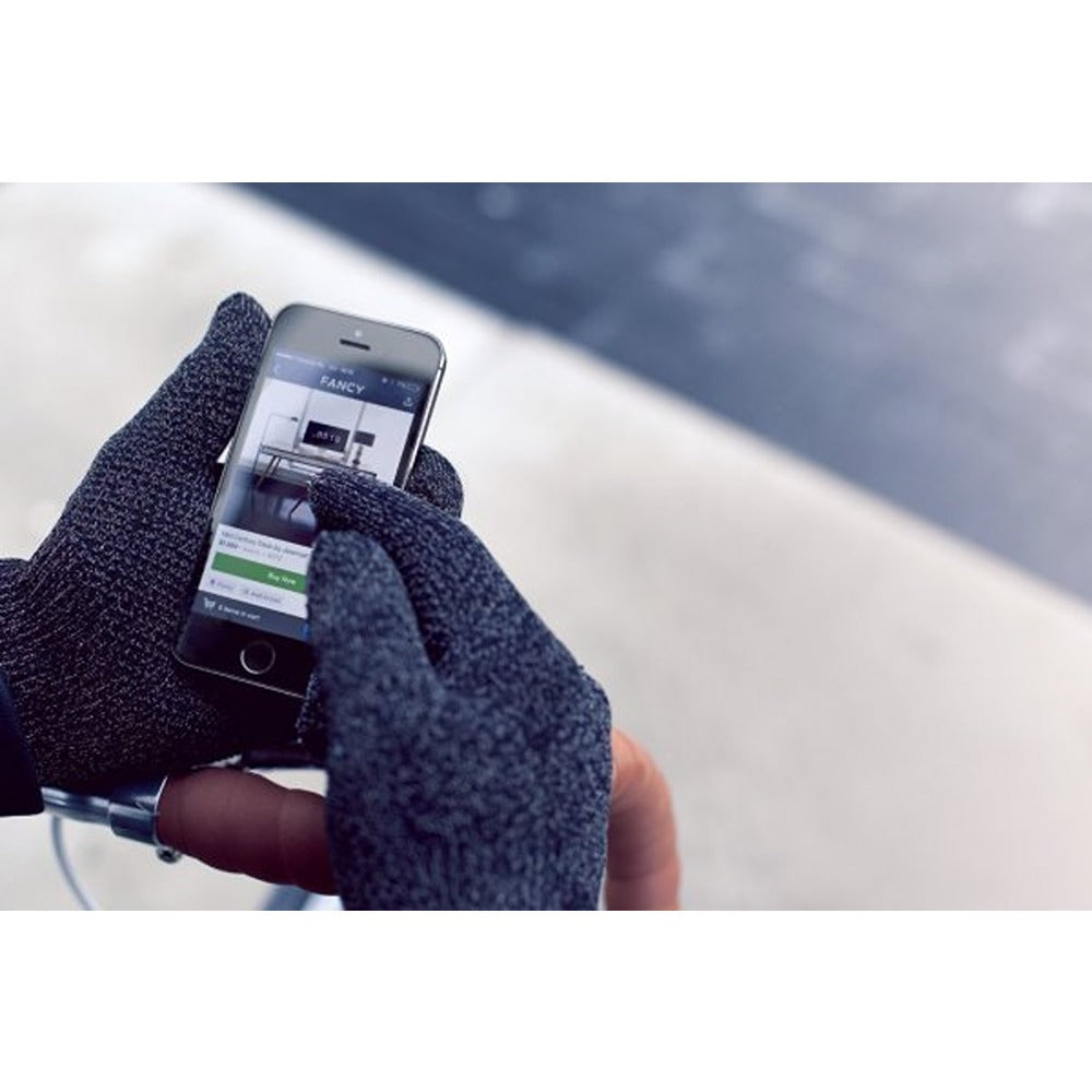 Mujjo Double-Layered Touchscreen Gloves Small