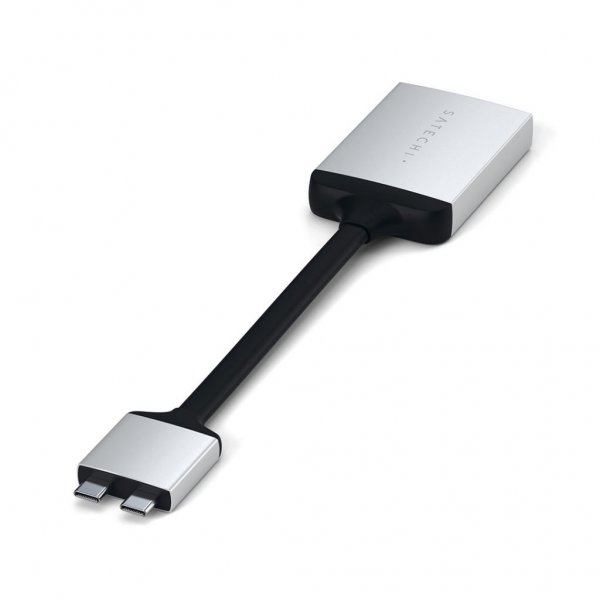 Satechi USB-C dubbel HDMI-Adapter Sølv