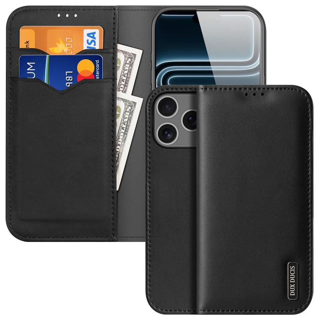 Dux Ducis iPhone 17 Pro Max/iPhone 18 Pro Max Etui Hivo Series Svart