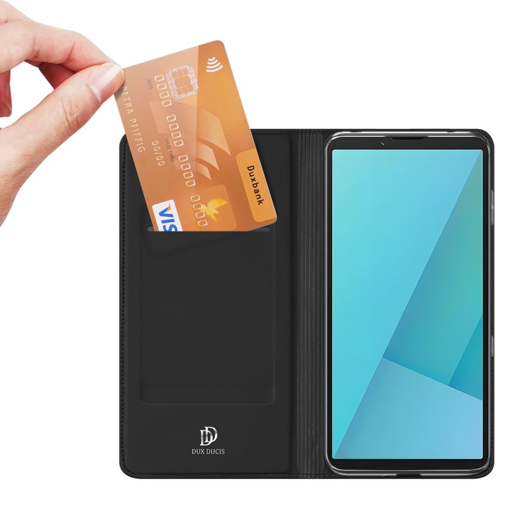 Dux Ducis Sony Xperia 10 VII Etui Skin Pro Series Svart